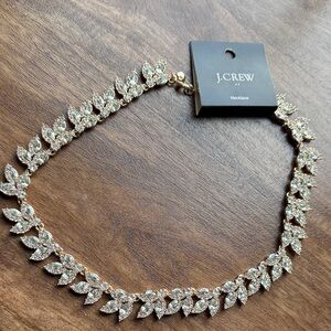 J.Crew Necklace statement faux diamond